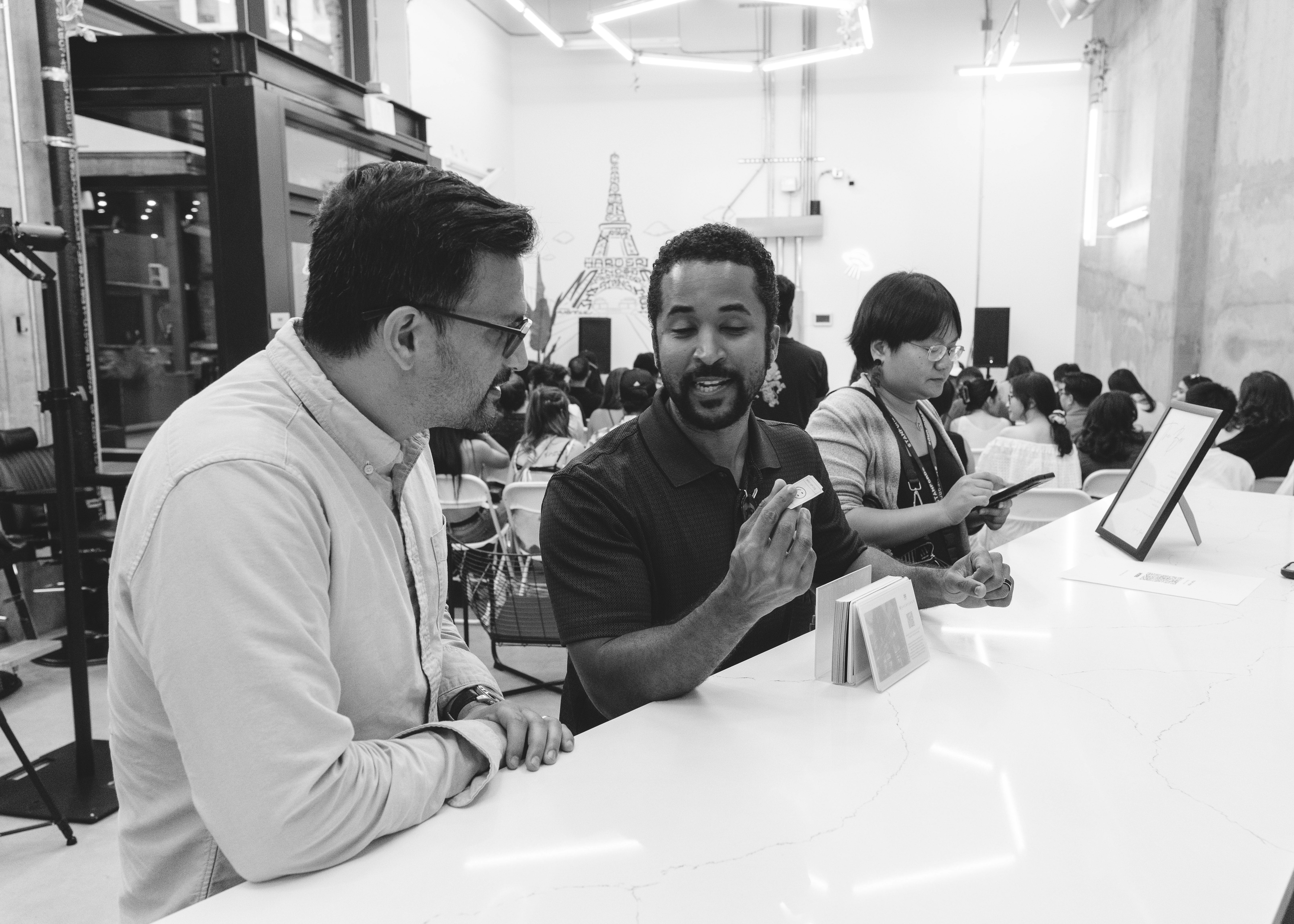 Audience enjoying Spaced Out Comedy